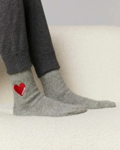 Chaussettes Mi-Hautes Coeur*FROM FUTURE New