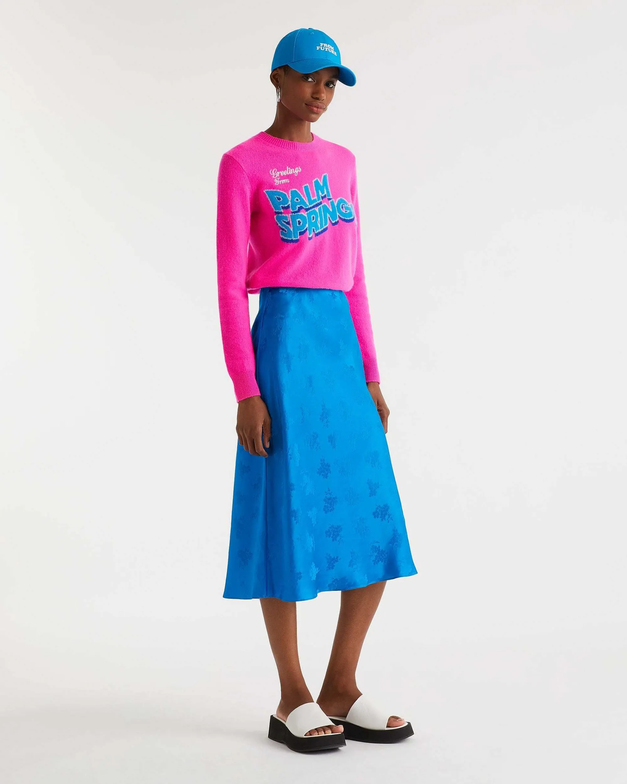 Jupe Mi Longue Gina*FROM FUTURE Sale