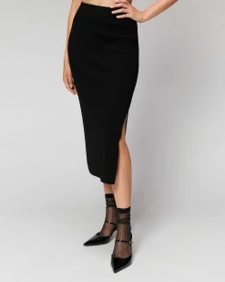 Jupe Mi-Longue A Cotes Fendue*FROM FUTURE Best