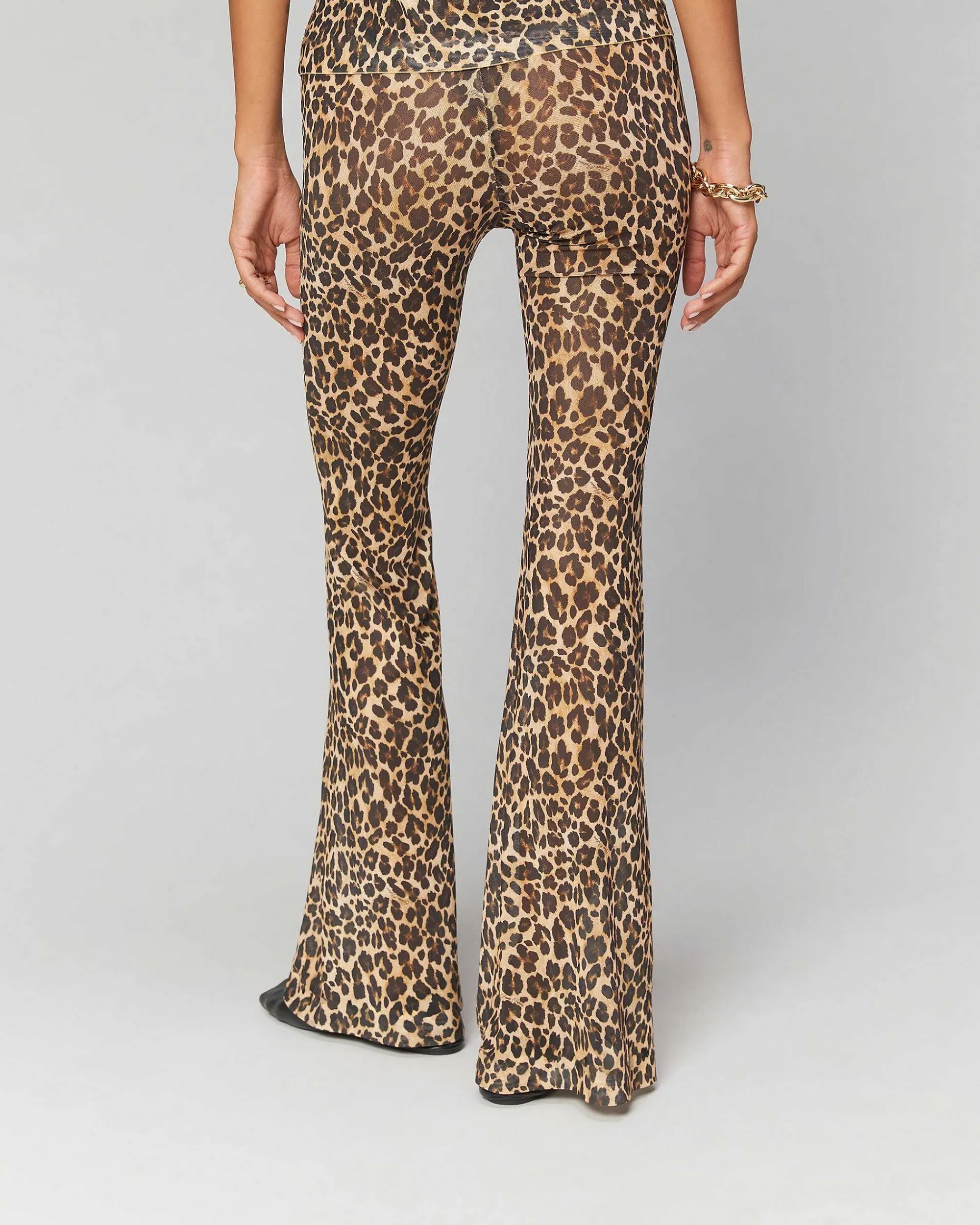 Pantalon Flare Imprime Mesh*FROM FUTURE Best