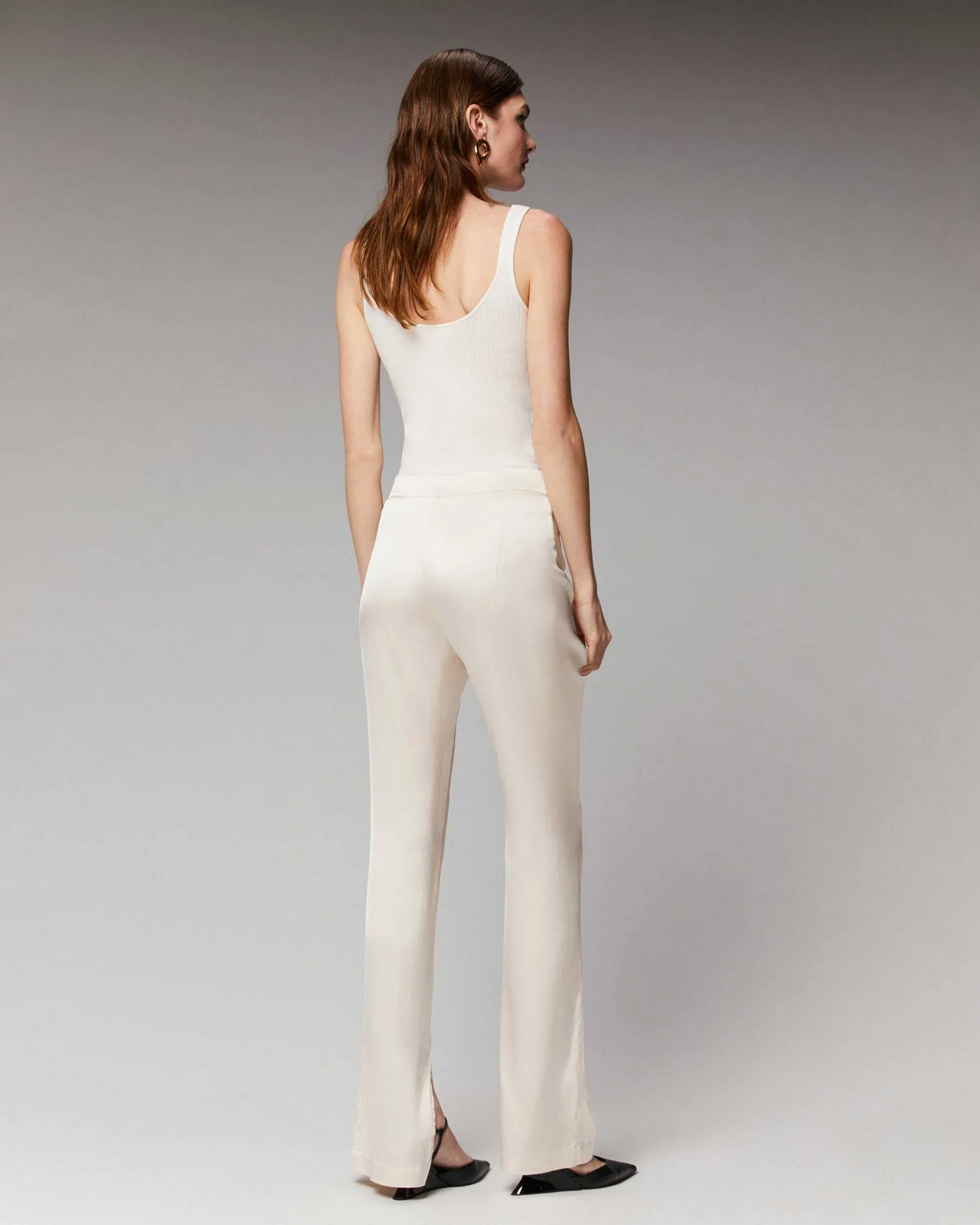 Pantalon Flare Satinee*FROM FUTURE Discount