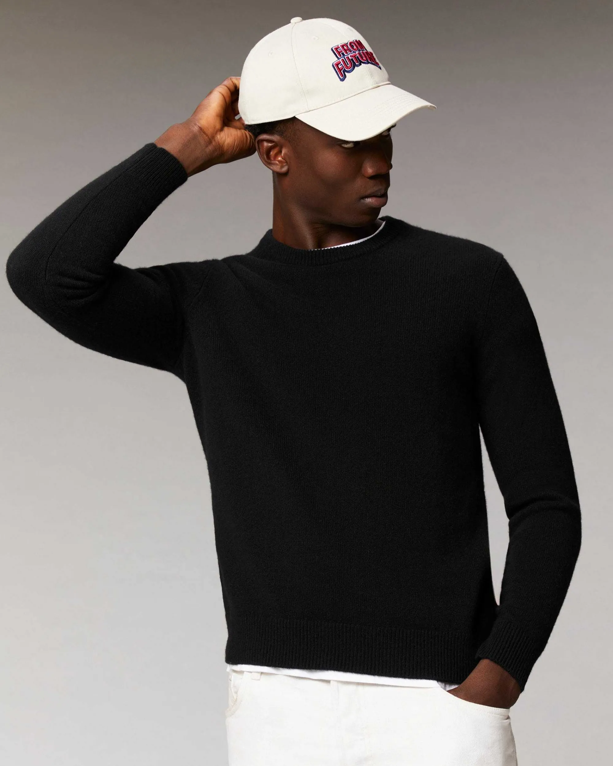 Pull Basique Col Rond*FROM FUTURE Sale