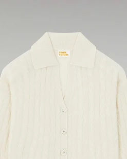 Pull Cardigan A Cotes*FROM FUTURE Clearance