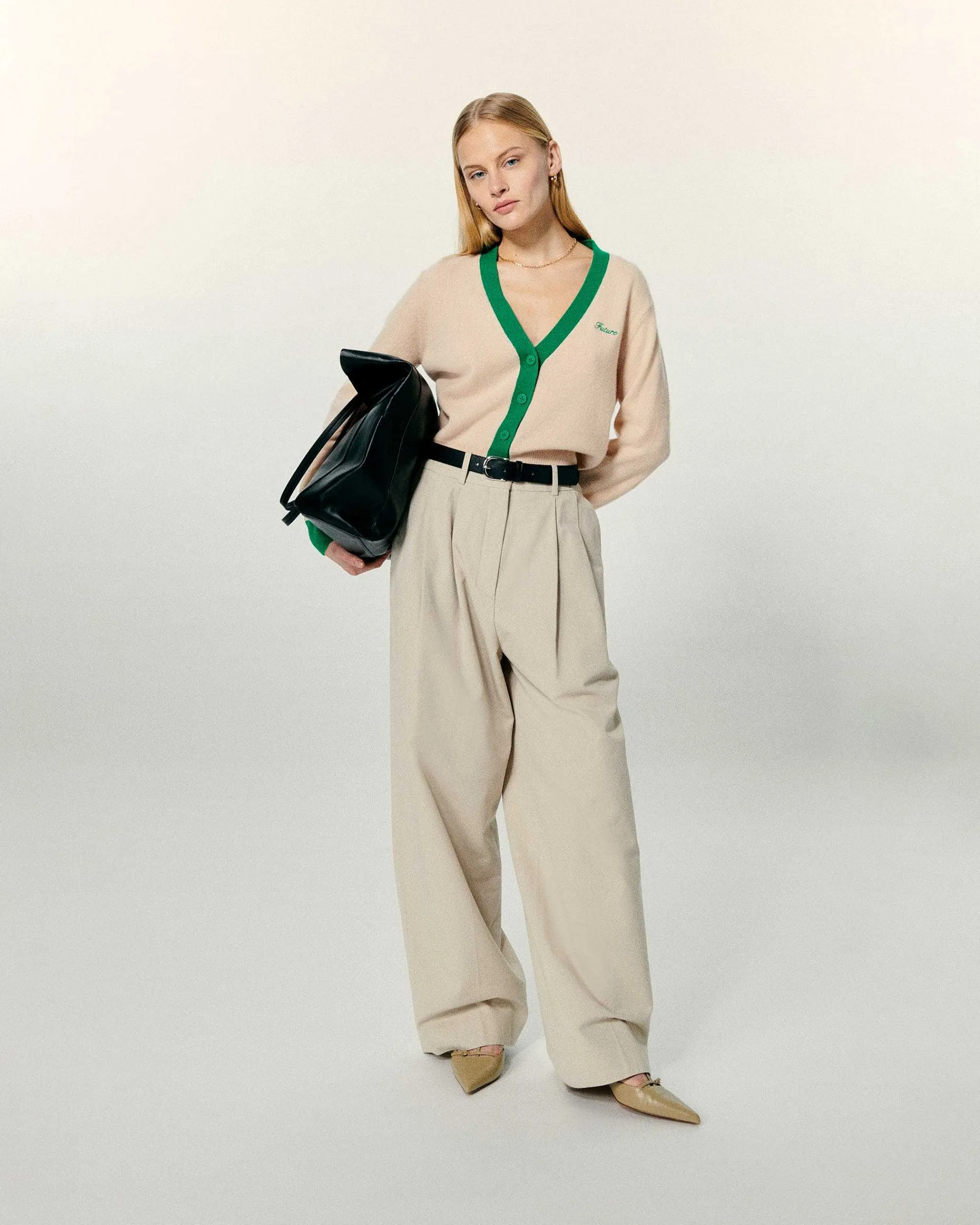 Pull Cardigan Bicolore*FROM FUTURE Online