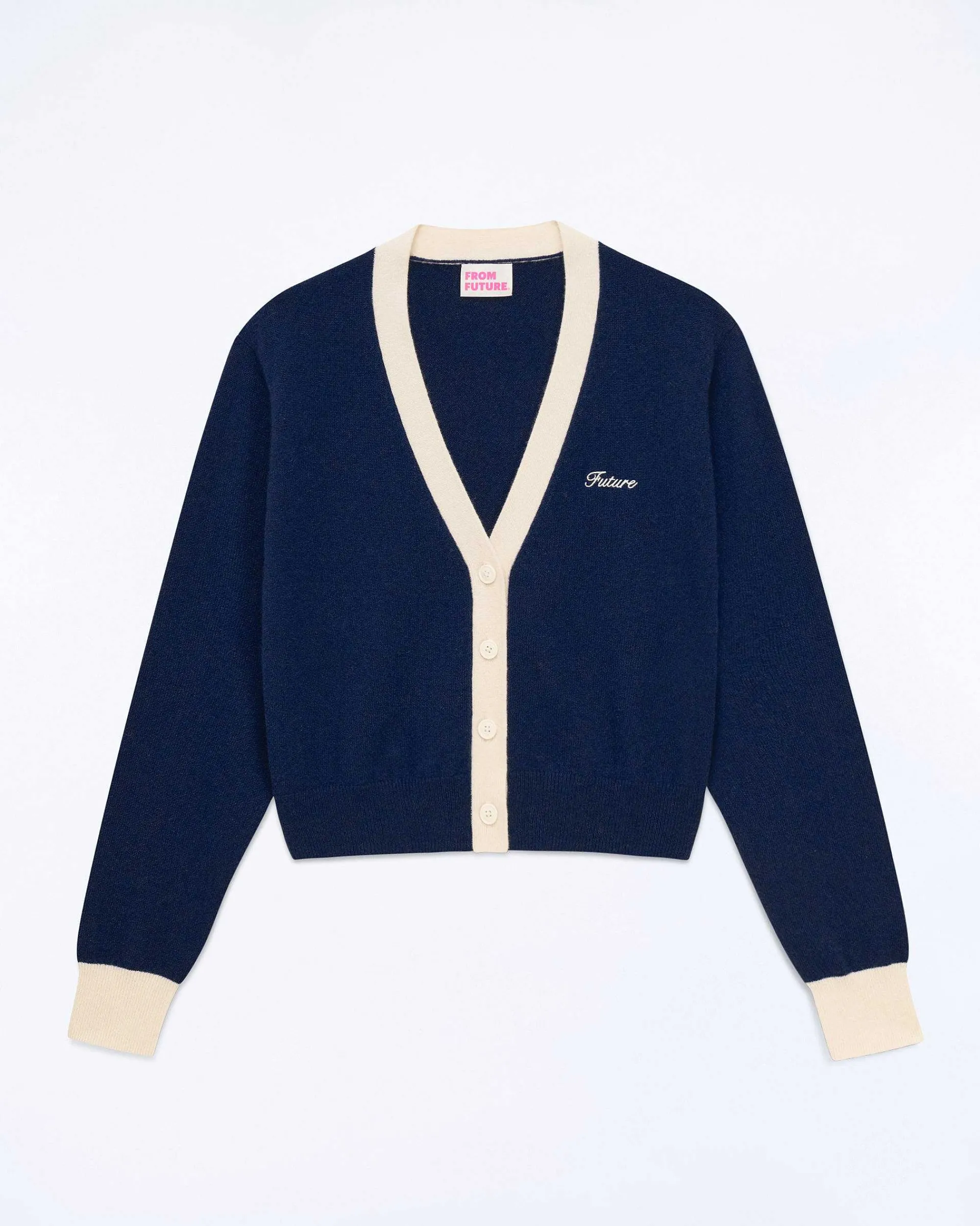 Pull Cardigan Bicolore*FROM FUTURE Clearance