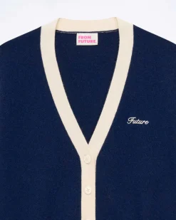 Pull Cardigan Bicolore*FROM FUTURE Clearance