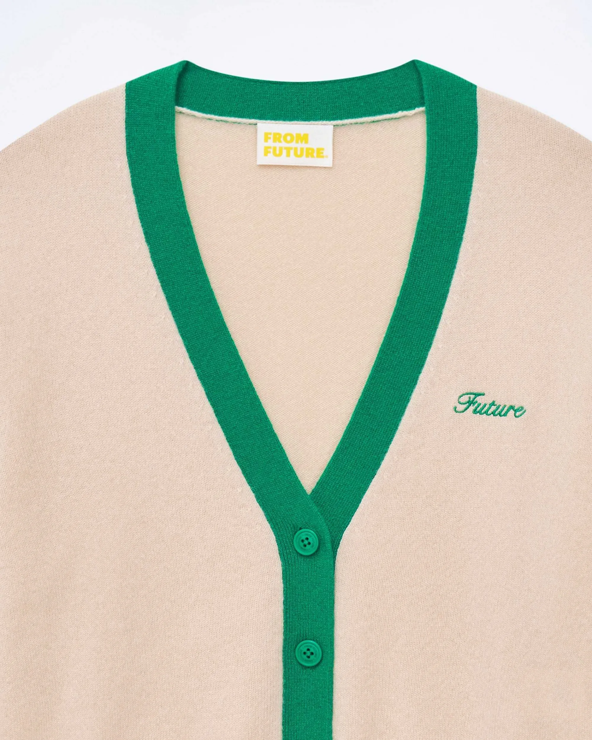 Pull Cardigan Bicolore*FROM FUTURE