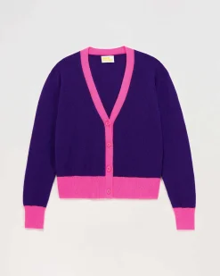 Pull Cardigan Bicolore Leger*FROM FUTURE Sale