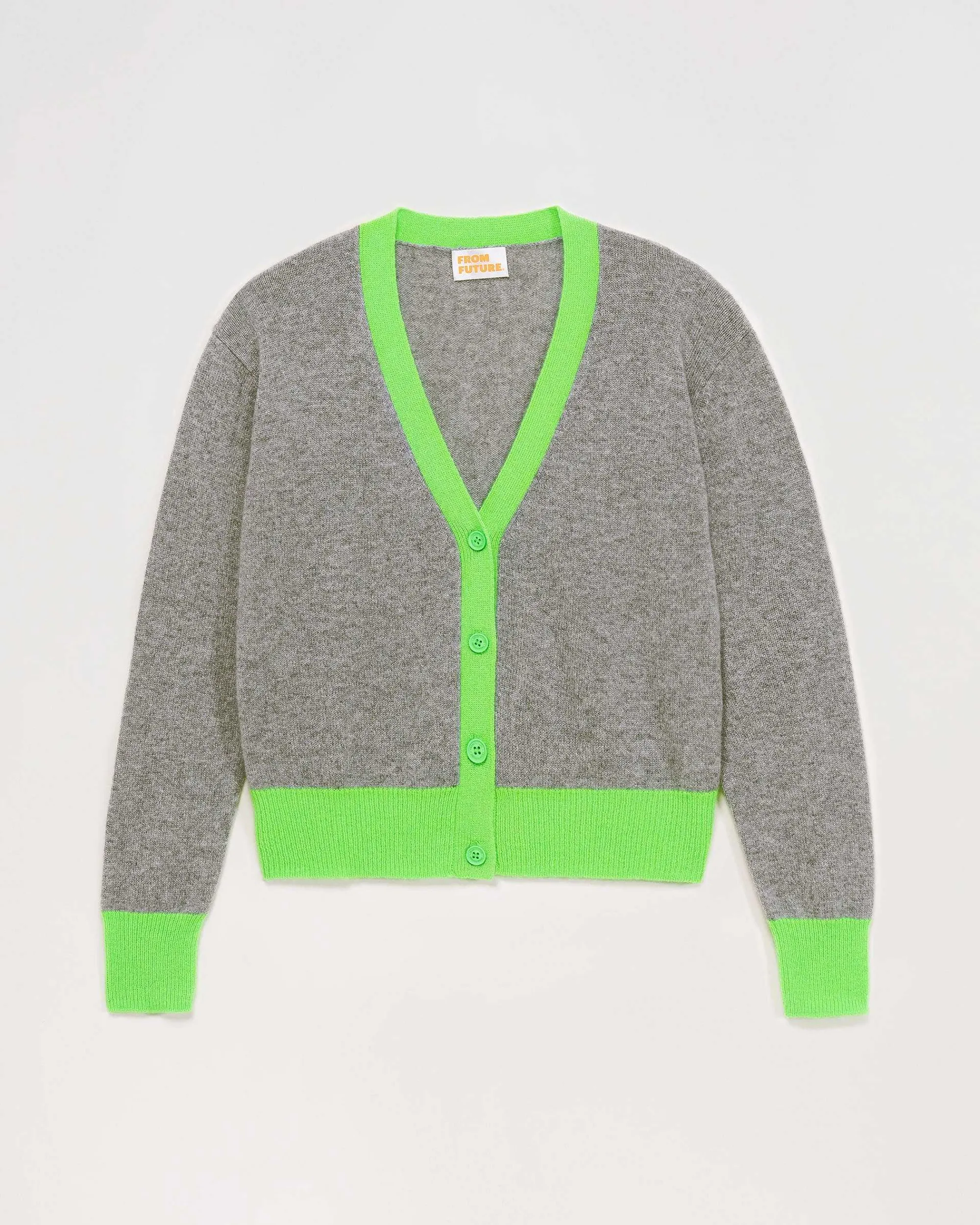 Pull Cardigan Bicolore Leger*FROM FUTURE Hot