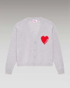 Pull Cardigan Coeur Leger*FROM FUTURE Best