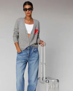 Pull Cardigan Coeur Leger*FROM FUTURE Best