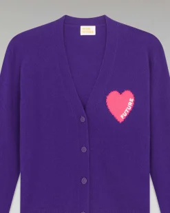 Pull Cardigan Coeur Leger*FROM FUTURE Best