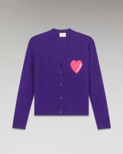 Pull Cardigan Coeur Leger*FROM FUTURE Best