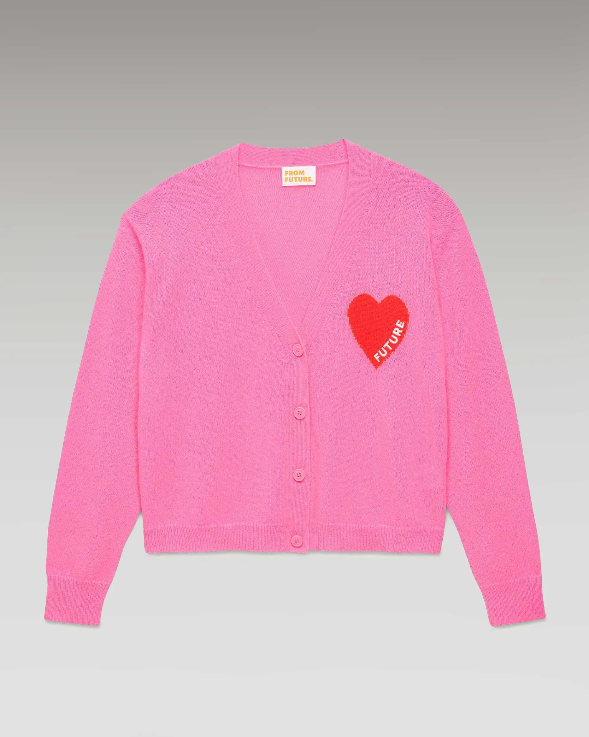 Pull Cardigan Coeur Leger*FROM FUTURE Outlet