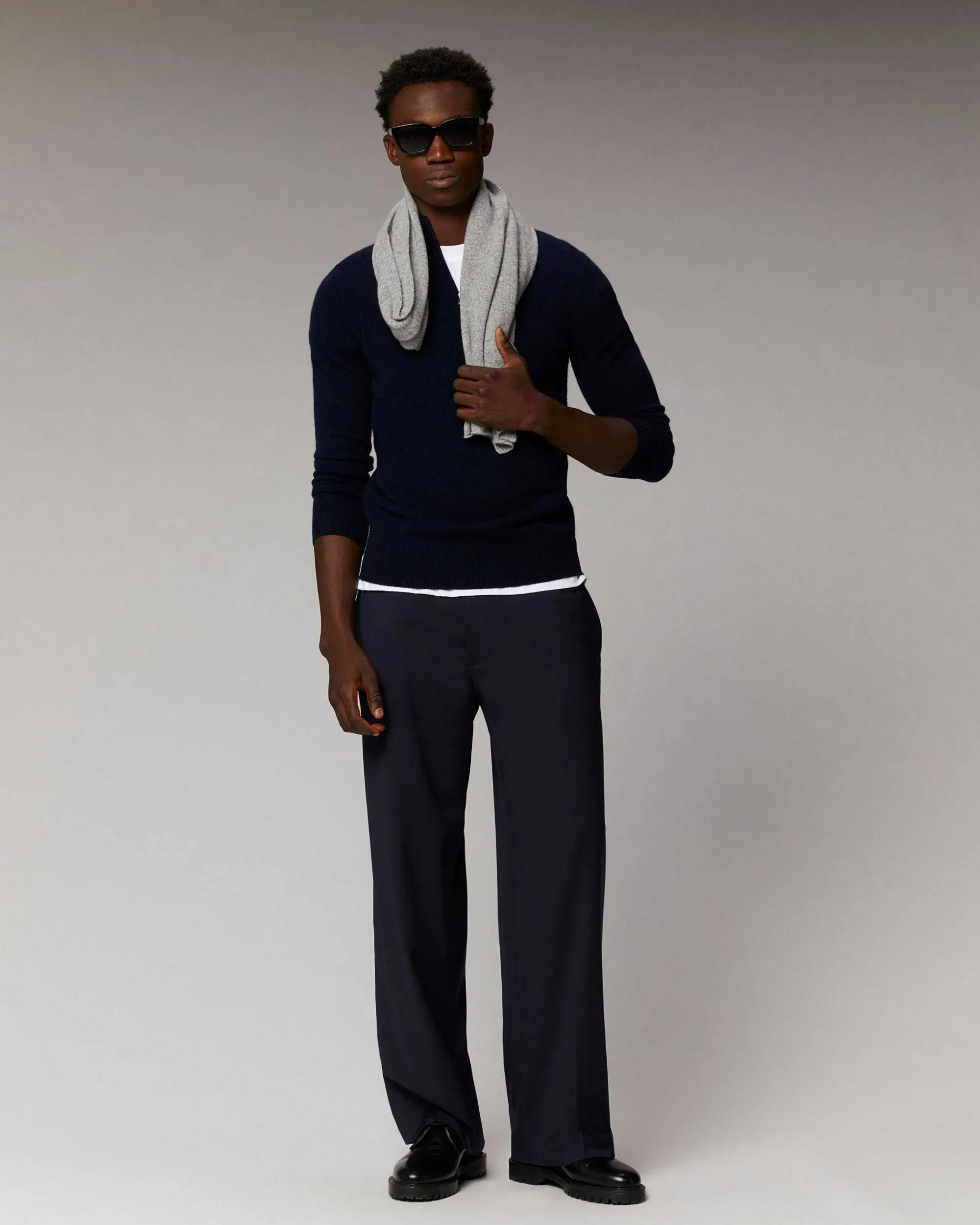 Pull Col Camionneur Basique*FROM FUTURE Sale