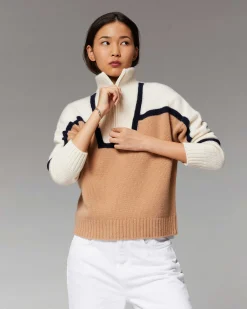 Pull Col Camionneur Bicolore*FROM FUTURE Sale