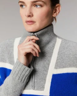 Pull Col Camionneur Bicolore*FROM FUTURE Best