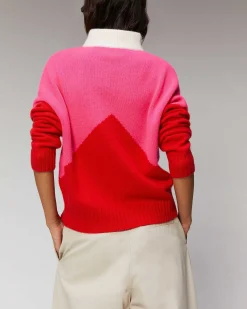 Pull Col Camionneur Tricolore*FROM FUTURE