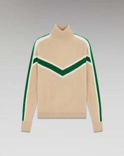 Pull Col Montant Bandes Contrastees Leger*FROM FUTURE Clearance