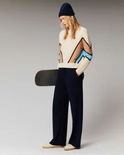 Pull Col Montant Bandes Tricolores*FROM FUTURE Best