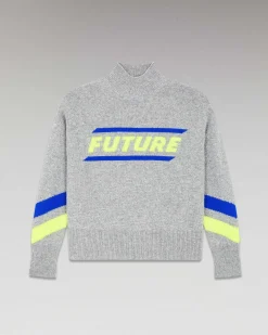 Pull Col Montant Future Et Bandes Manches*FROM FUTURE New
