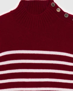 Pull Col Montant Mariniere A Boutons*FROM FUTURE Discount