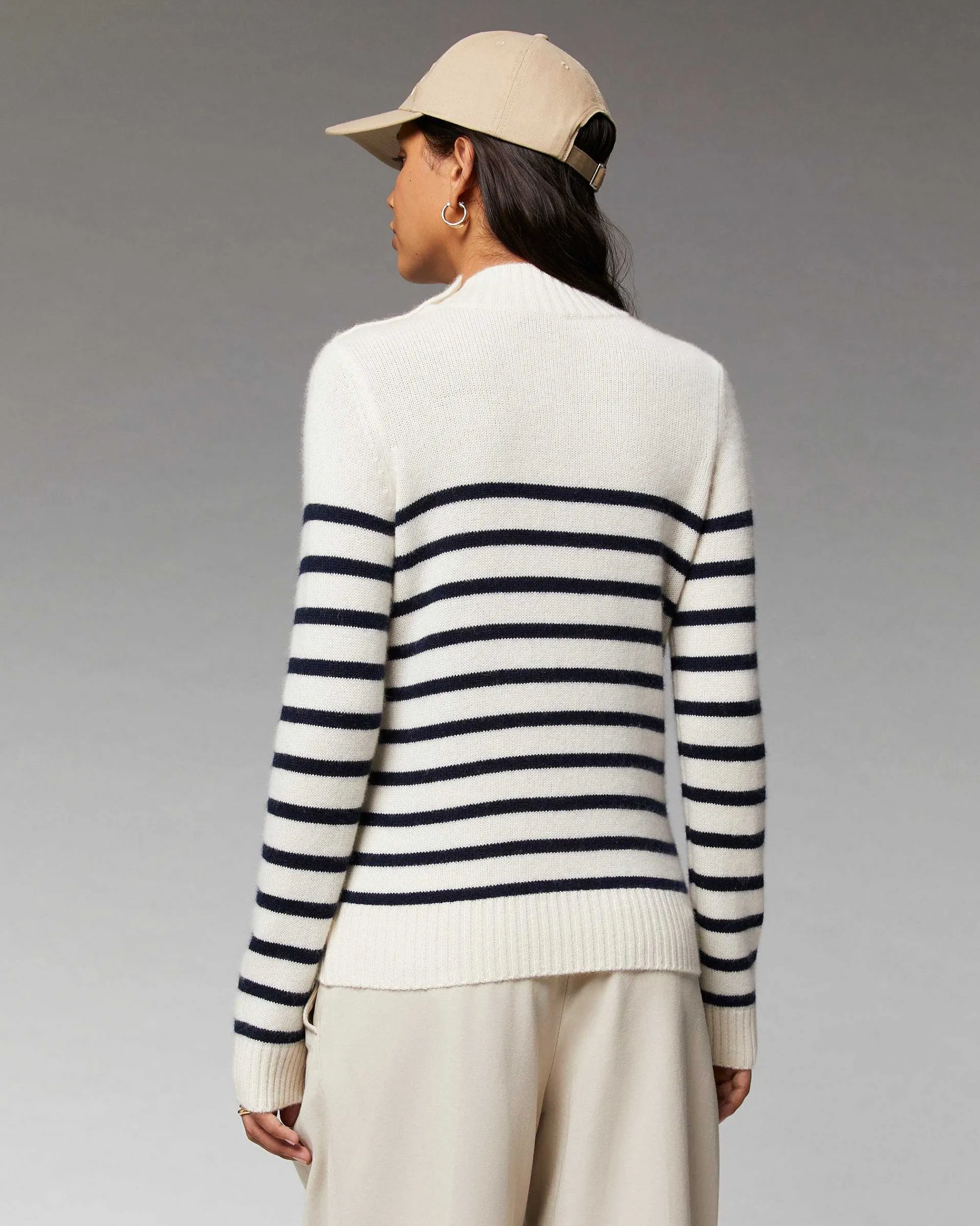 Pull Col Montant Mariniere A Boutons*FROM FUTURE Outlet