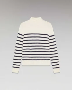 Pull Col Montant Mariniere A Boutons*FROM FUTURE Outlet