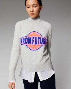 Pull Col Montant Planete Leger*FROM FUTURE