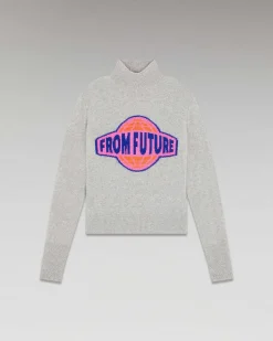 Pull Col Montant Planete Leger*FROM FUTURE