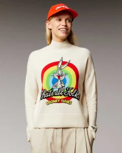 Pull Col Montant That'S All Folks Looney Tunes*FROM FUTURE New