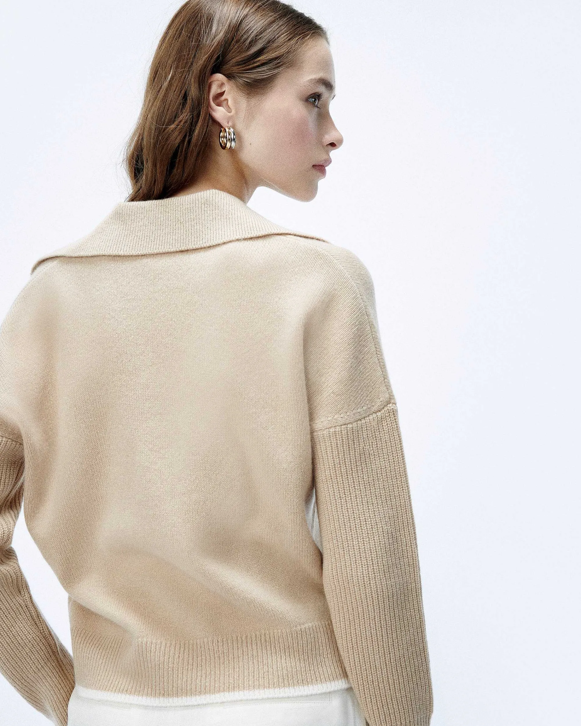 Pull Col Polo Bicolore*FROM FUTURE Outlet