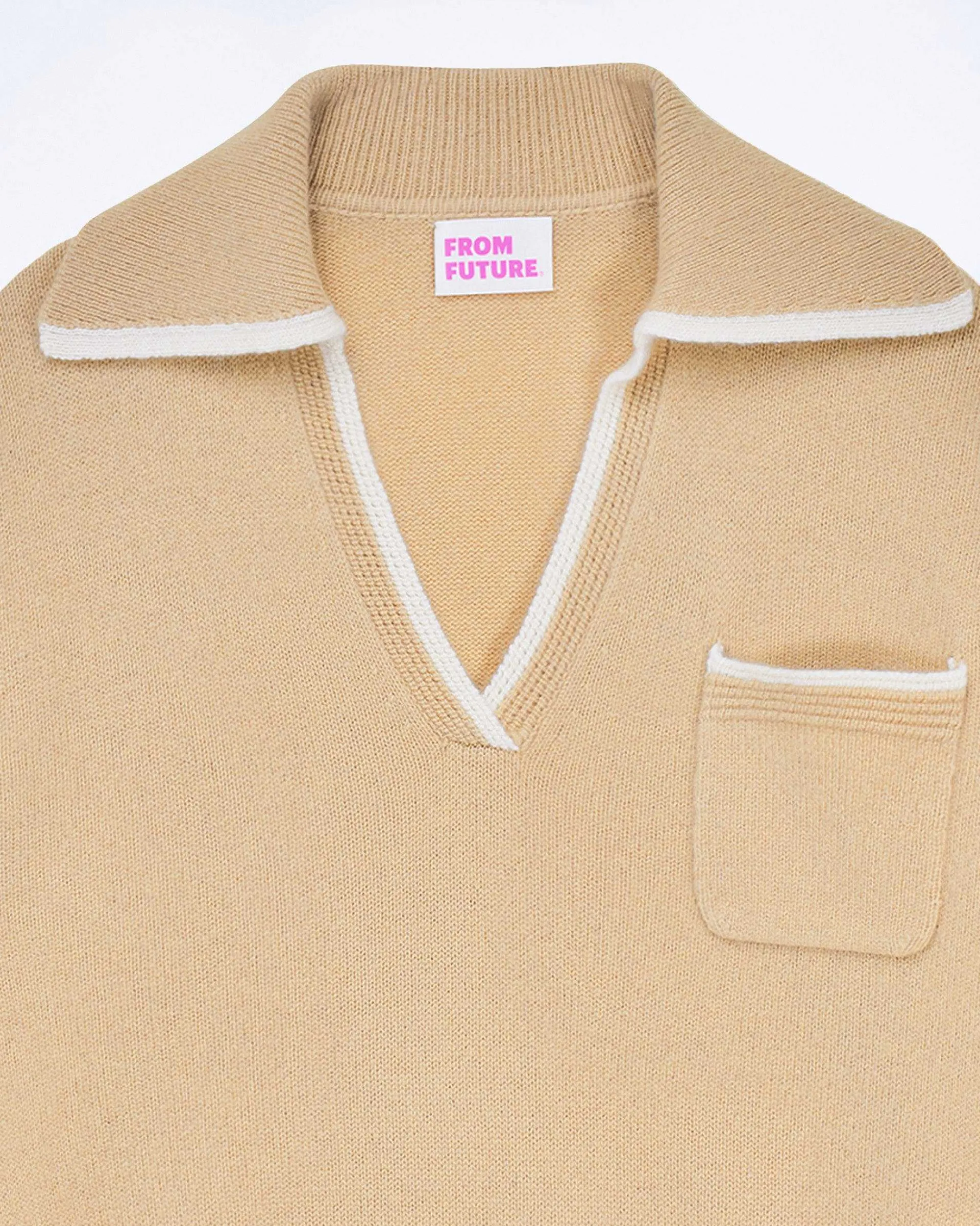 Pull Col Polo Bicolore*FROM FUTURE Outlet