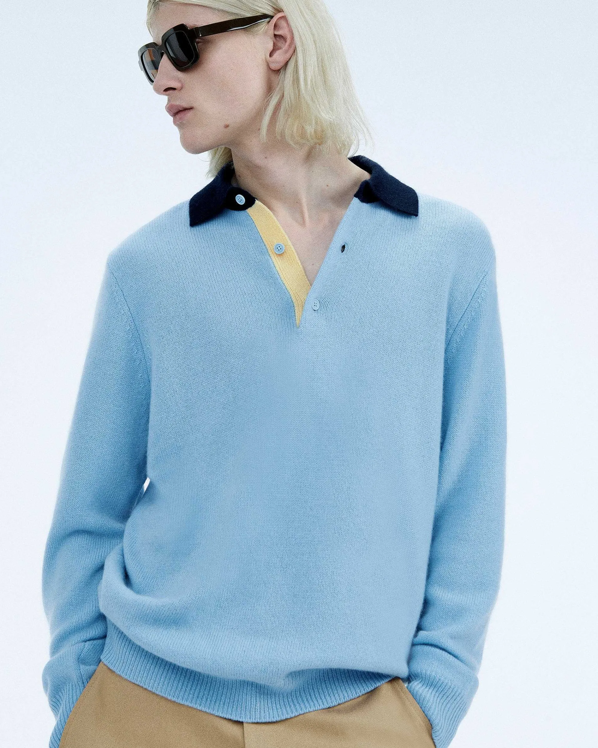 Pull Col Polo Contraste*FROM FUTURE Hot