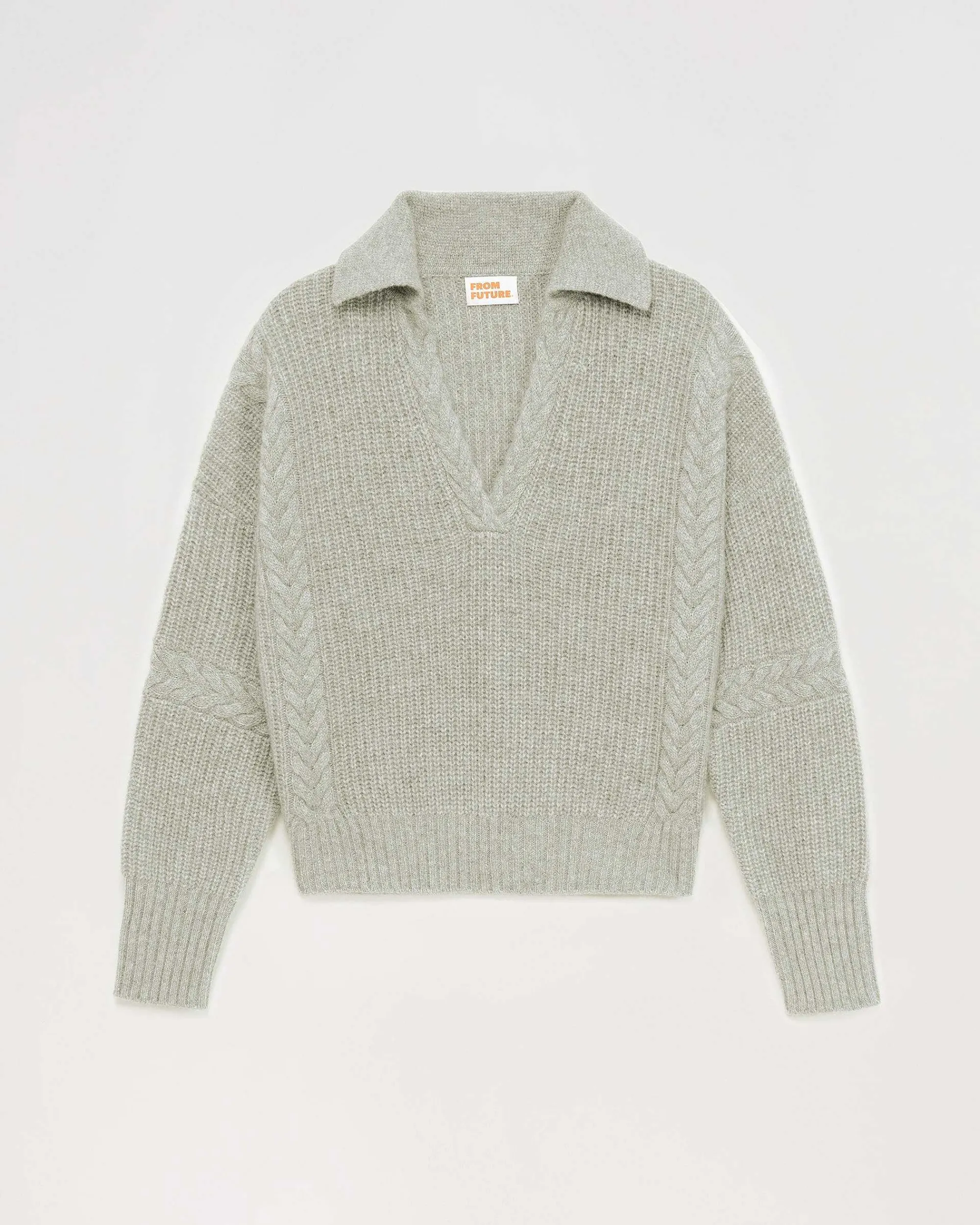 Pull Col Polo Torsades*FROM FUTURE New