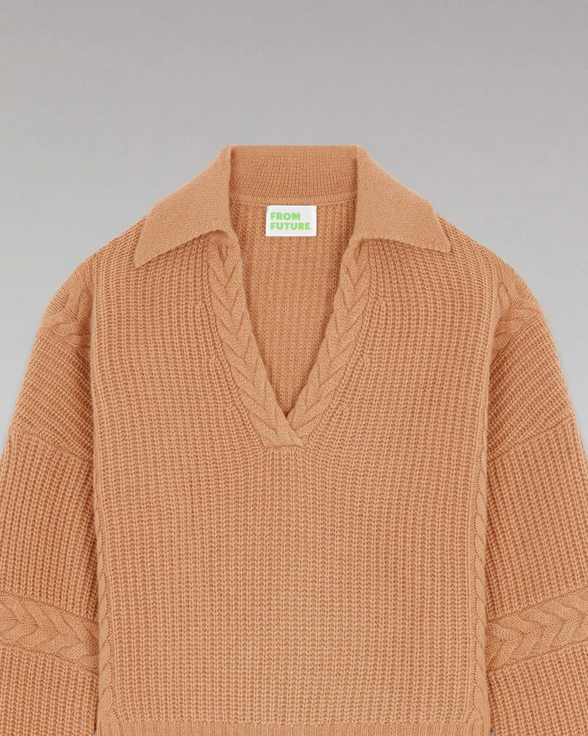 Pull Col Polo Torsades*FROM FUTURE