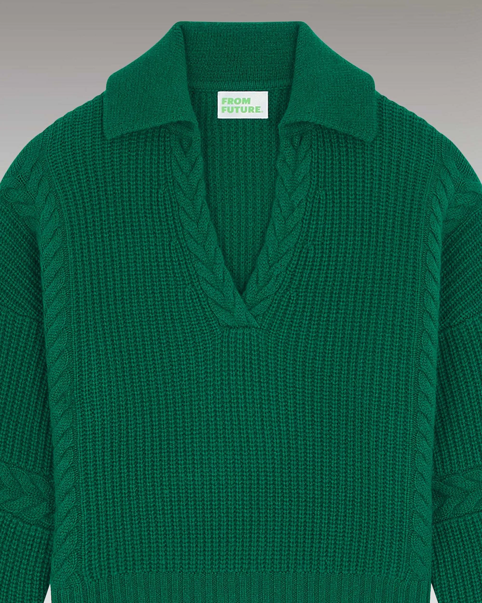 Pull Col Polo Torsades*FROM FUTURE Discount