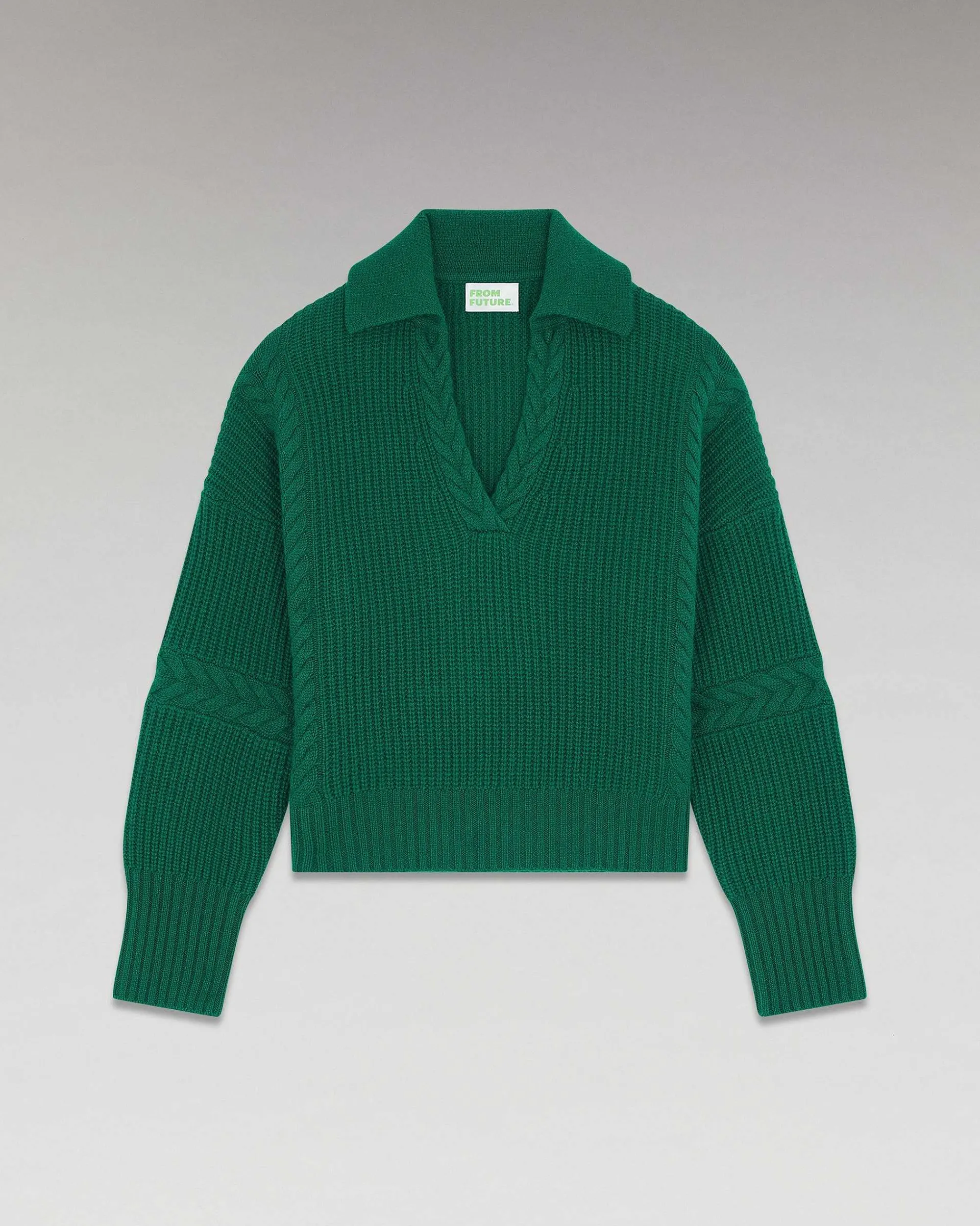 Pull Col Polo Torsades*FROM FUTURE Discount