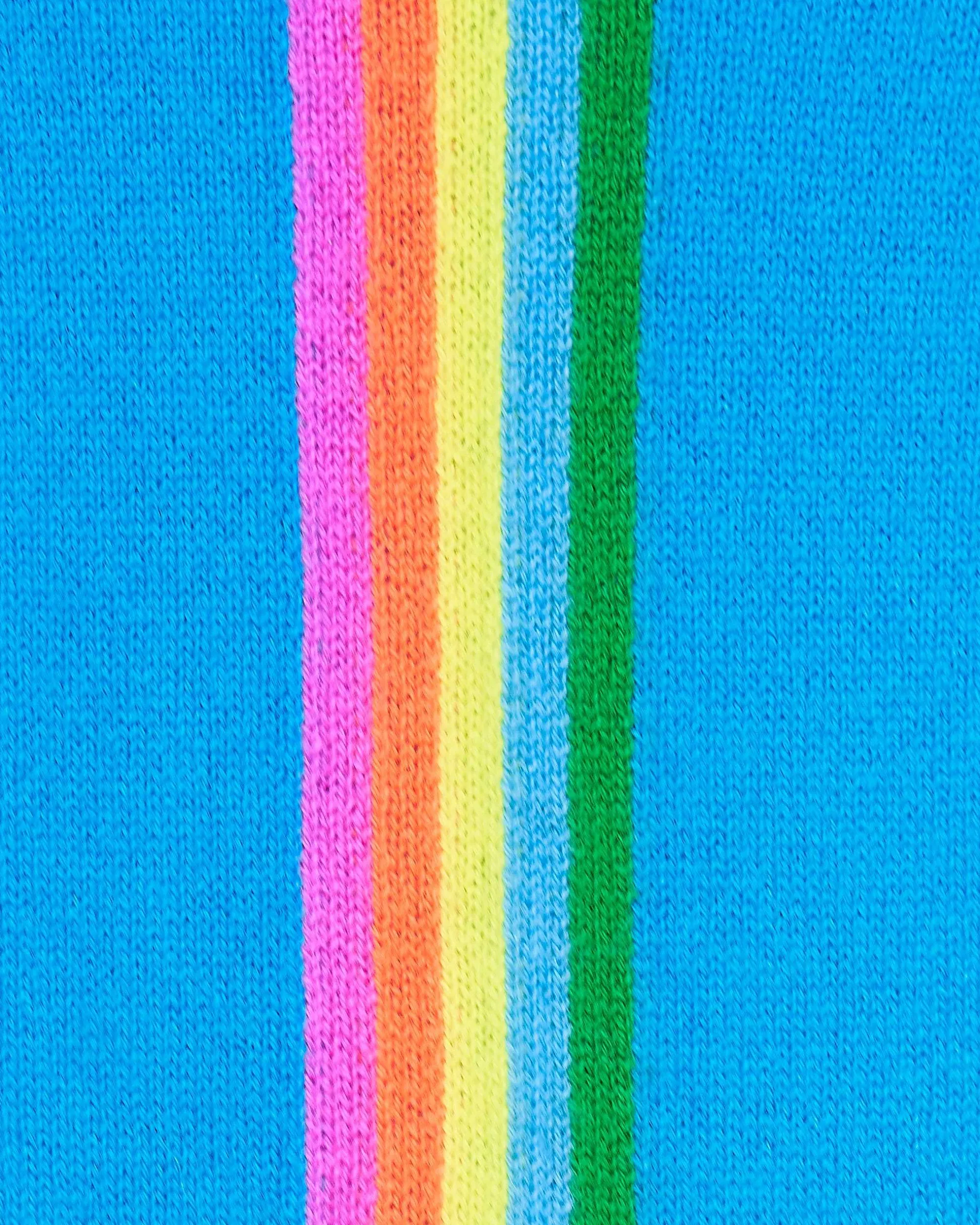 Pull Col Rond Bande Multicolore Aux Manches*FROM FUTURE Sale