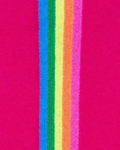 Pull Col Rond Bande Multicolore Aux Manches*FROM FUTURE Discount