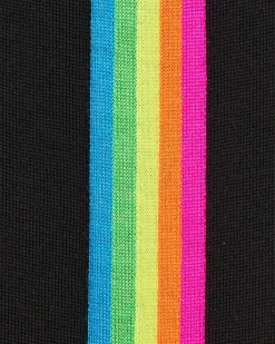 Pull Col Rond Bande Multicolore Aux Manches*FROM FUTURE Best