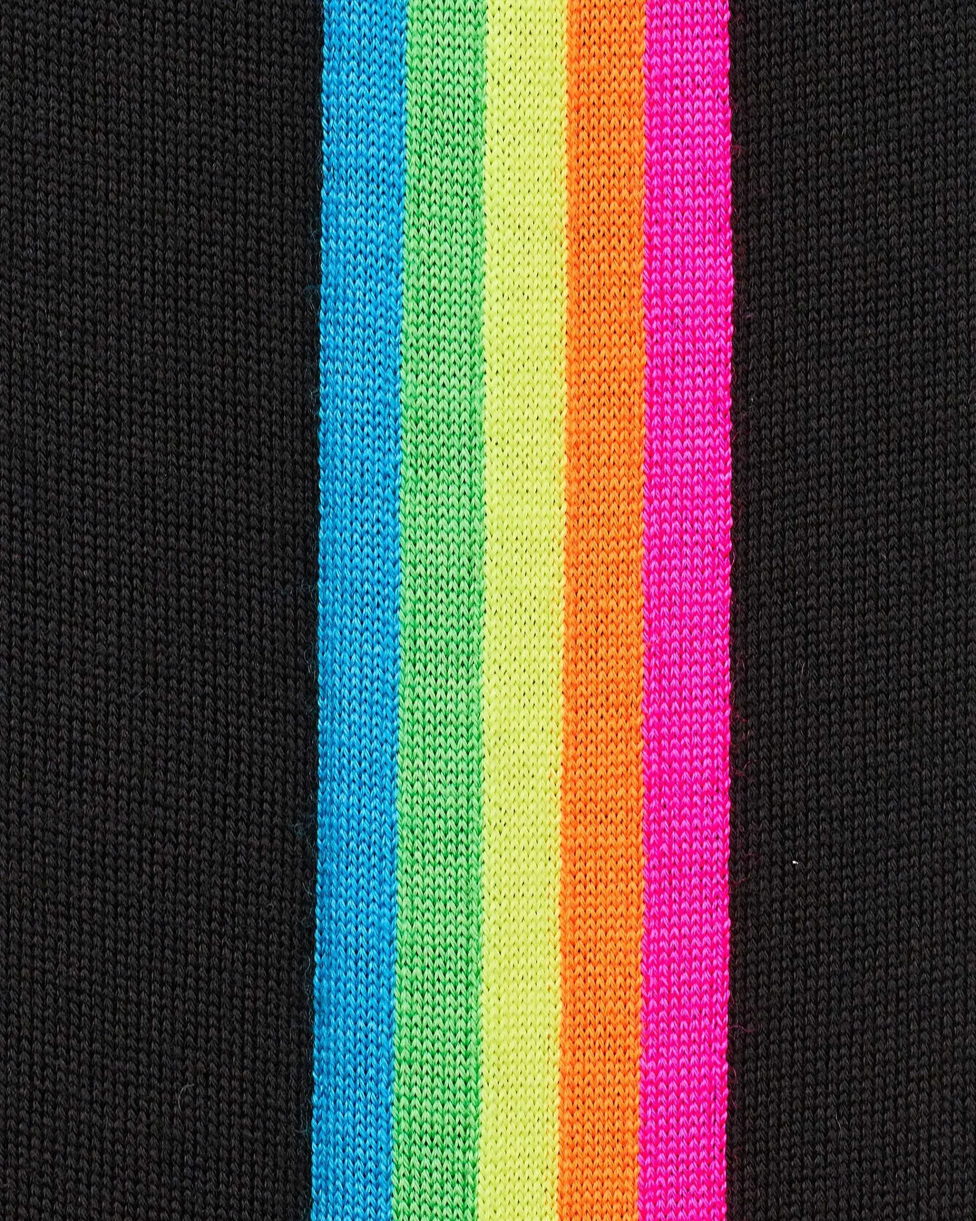 Pull Col Rond Bande Multicolore Aux Manches*FROM FUTURE Best