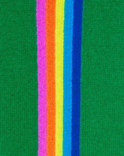 Pull Col Rond Bande Multicolore Aux Manches*FROM FUTURE Discount