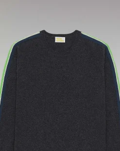 Pull Col Rond Bandes*FROM FUTURE Sale