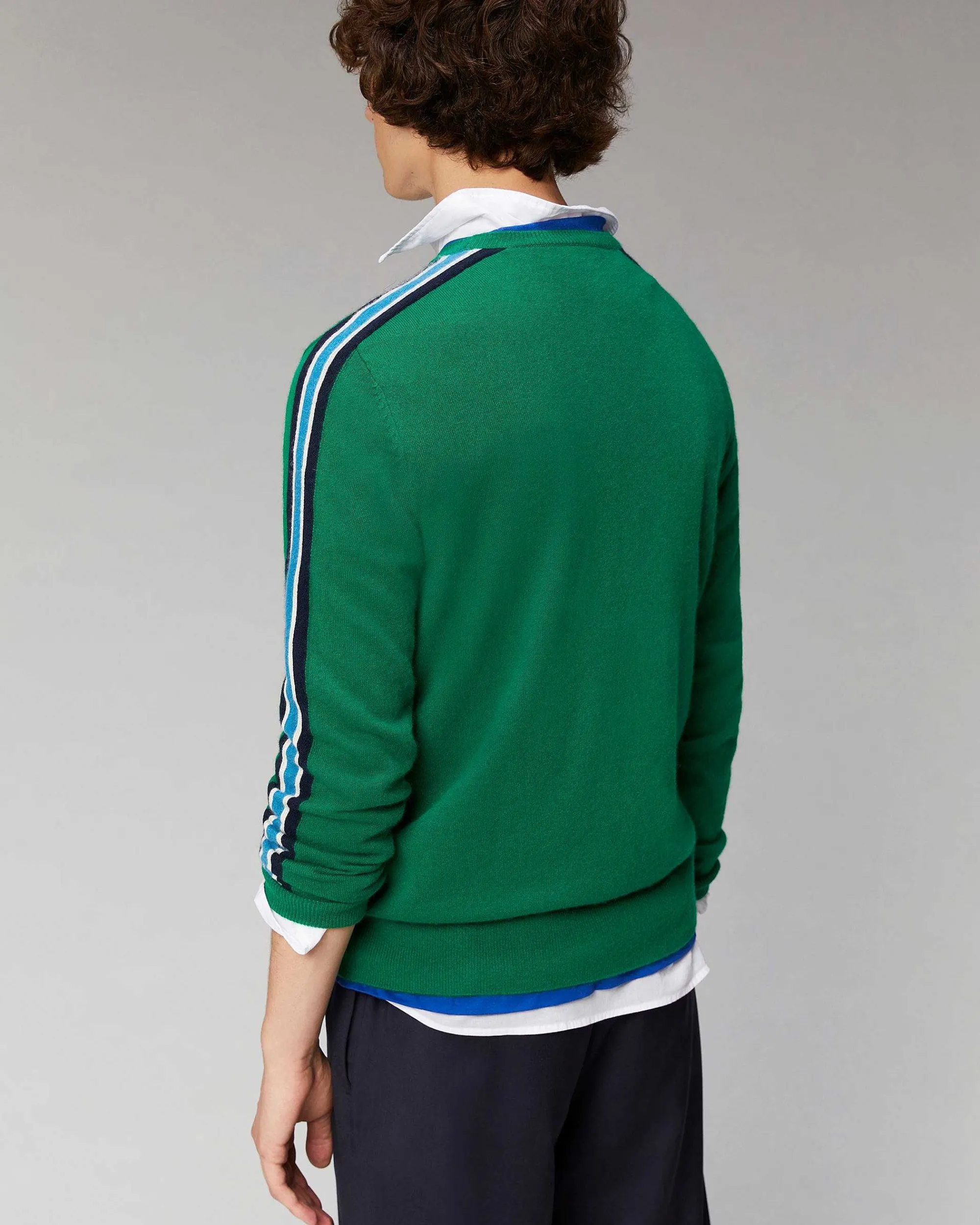 Pull Col Rond Bandes*FROM FUTURE