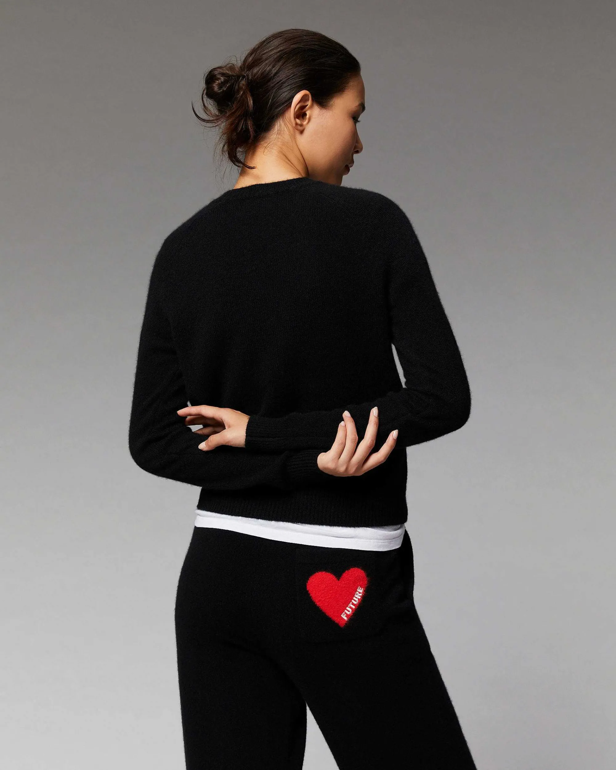 Pull Col Rond Bandes Multico Raglan*FROM FUTURE Hot