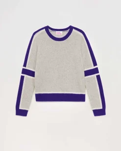 Pull Col Rond Bandes Tricolore*FROM FUTURE Discount