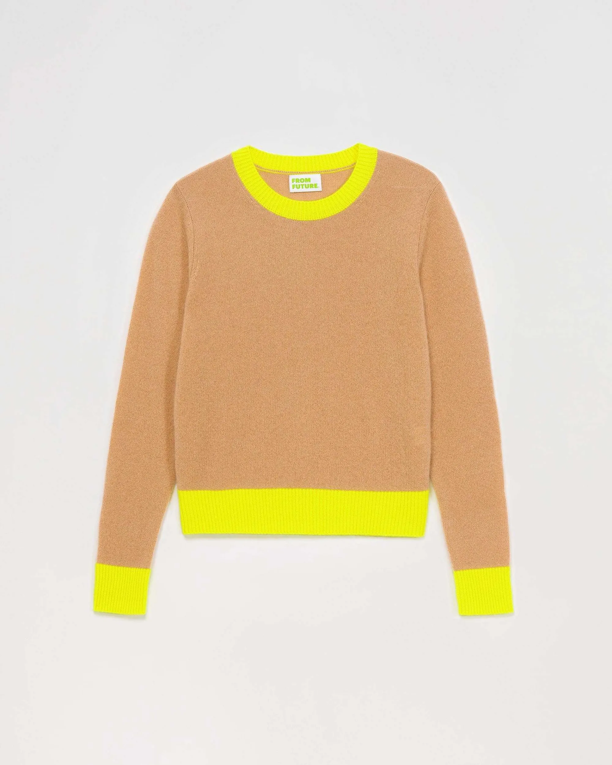 Pull Col Rond Bicolore Leger*FROM FUTURE New