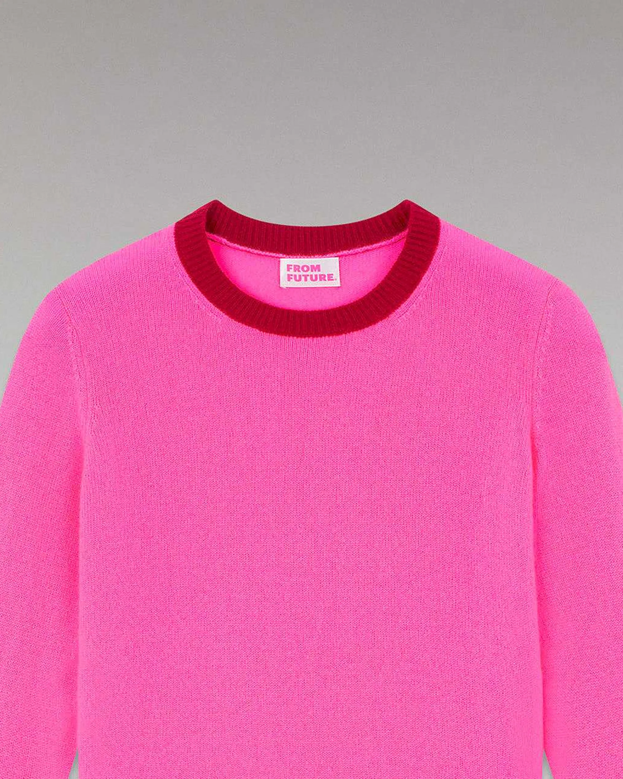 Pull Col Rond Bicolore Leger*FROM FUTURE