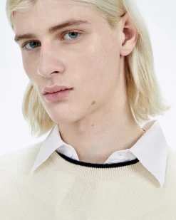 Pull Col Rond Bord Contraste*FROM FUTURE Hot